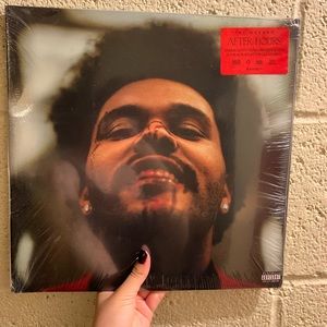 After Hours Vinyl Record (LIMITED EDITION BLACK SPLATTER CLEAR) THE WEEKND
